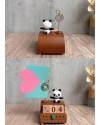 白貓熊日曆 音樂盒 木質音樂盒 MUSIC BOX